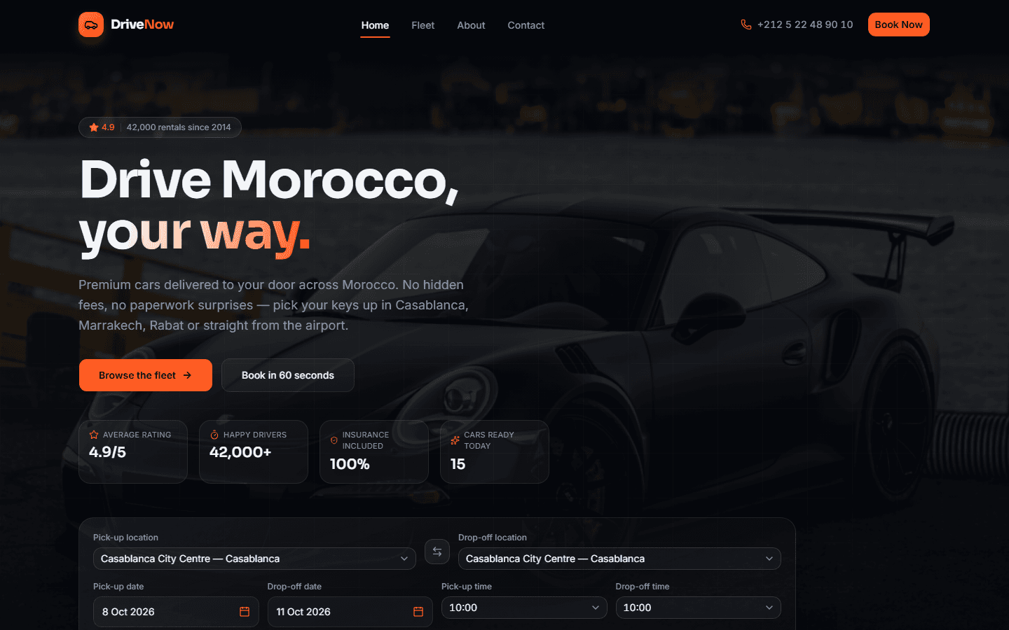 Car Rental — Safar Cars
